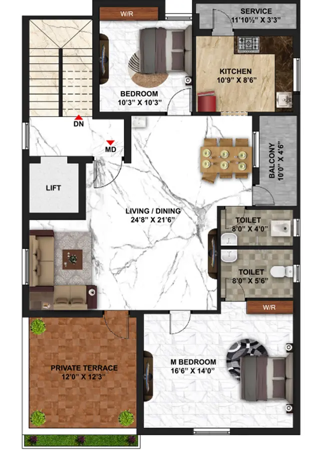 Sai Aishwaryam floor plan