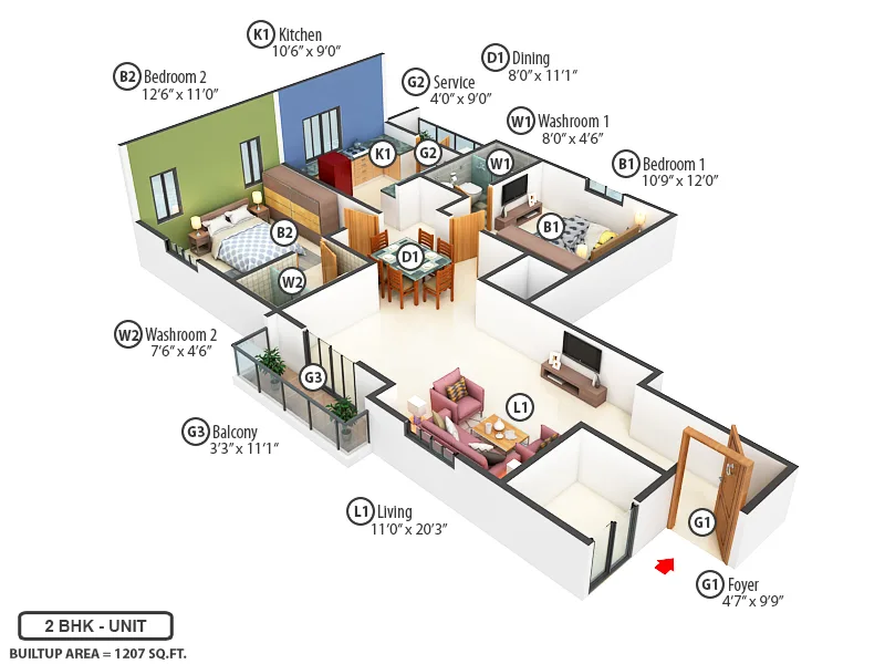 Sree Guru Chataniya floor plan