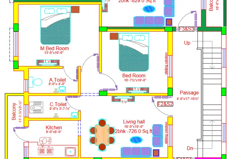 Sri Muthusamy Avenue floor plan