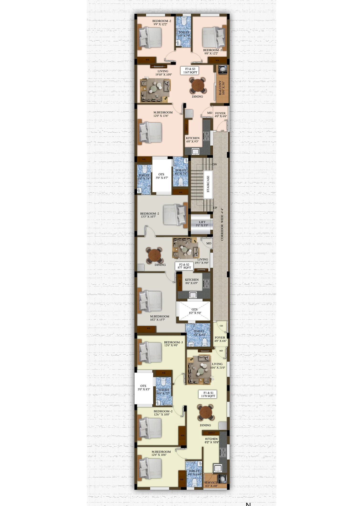 Blissful floor plan
