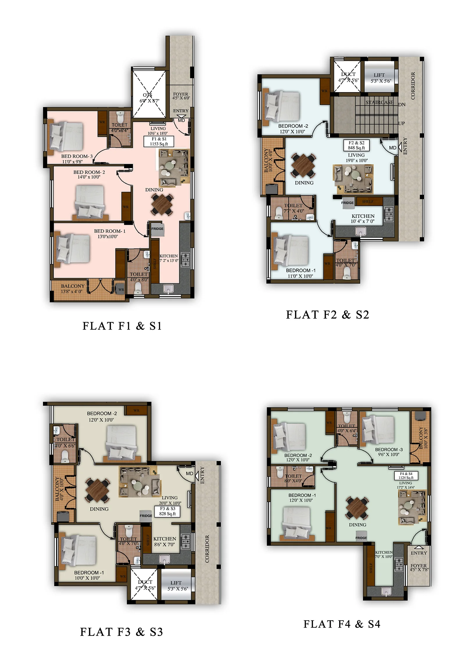 Aura floor plan