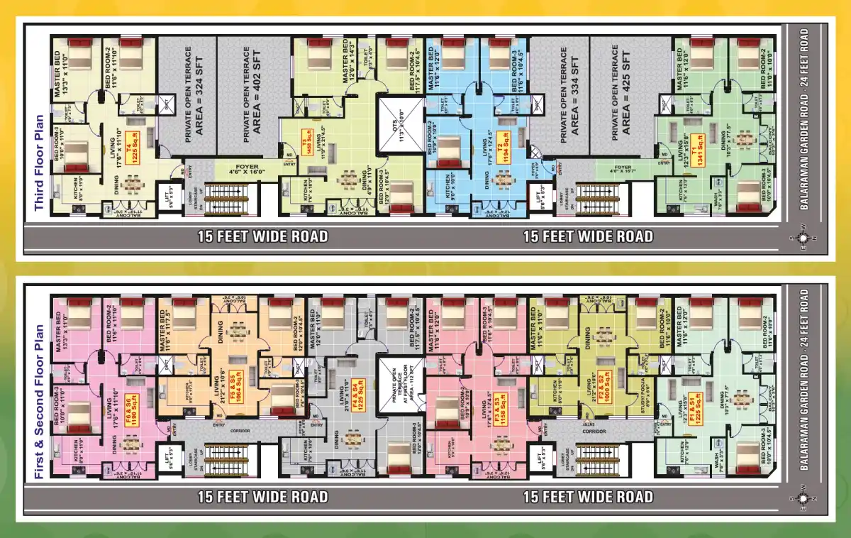 Paripoorna floor plan