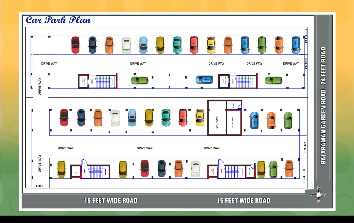 Paripoorna floor plan