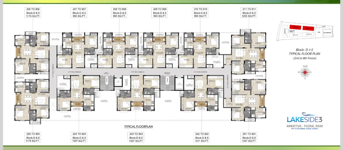 Silversky Lakeside3 floor plan