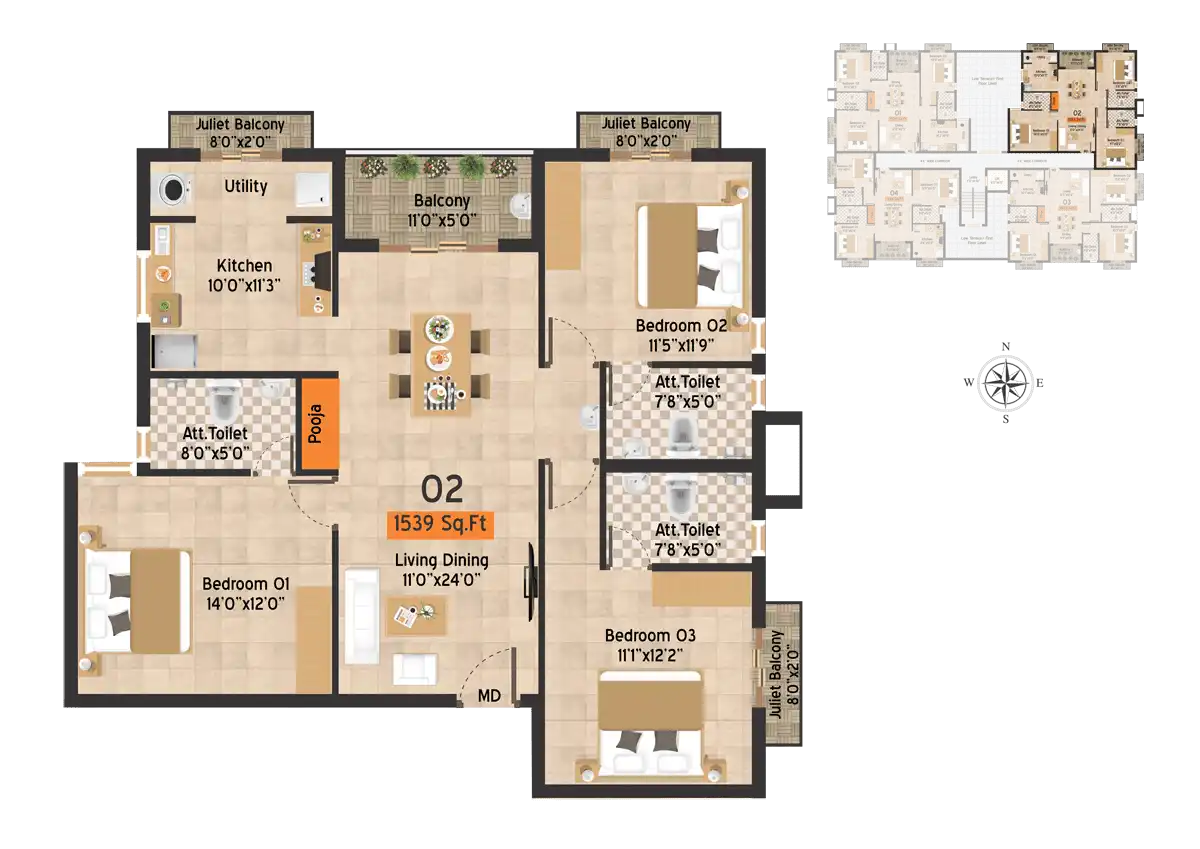 Mayfair floor plan