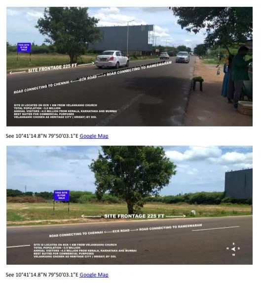 Commercial land in ECR, Chennai Ecr