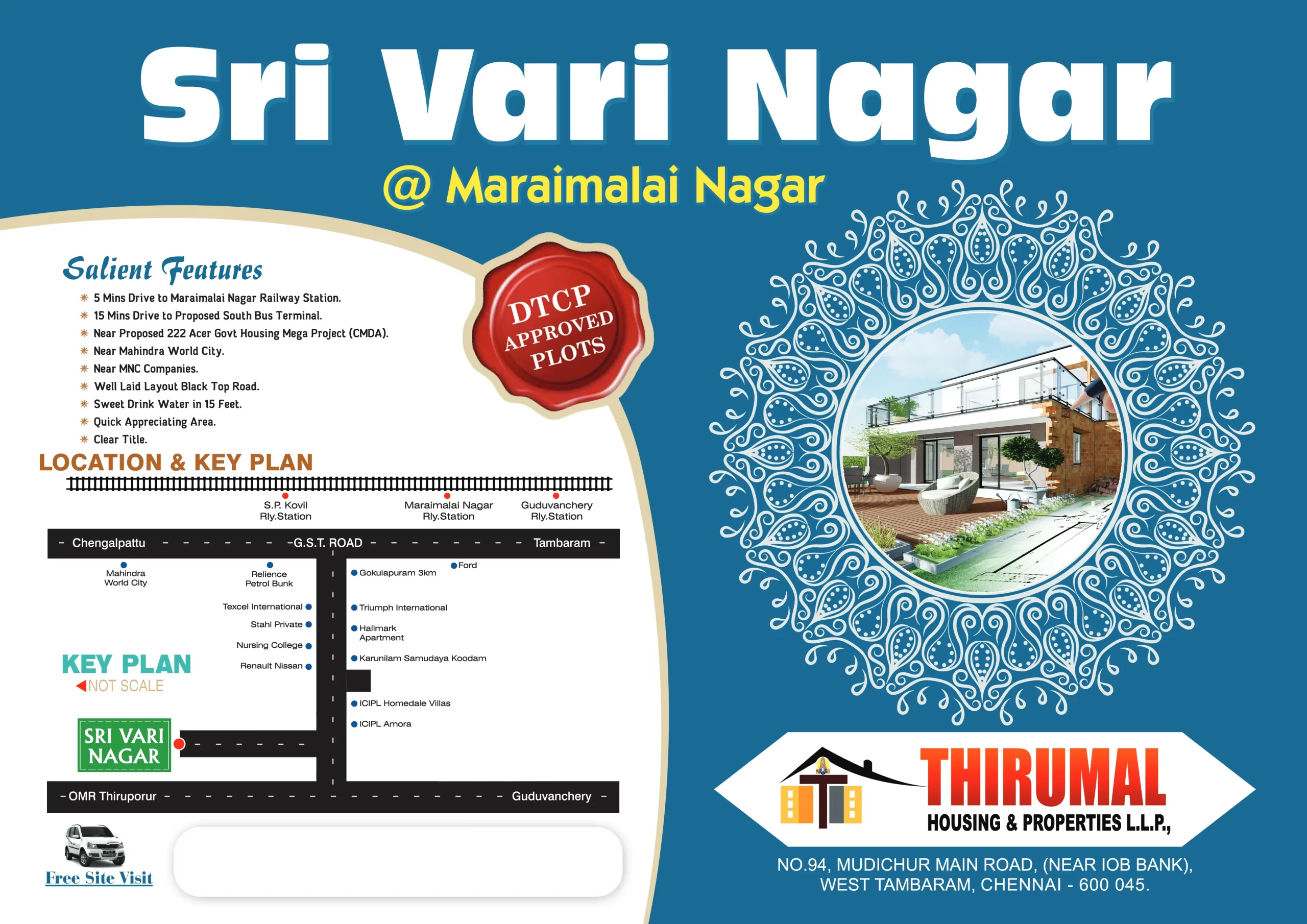 Thirumal Sri Vari Nagar Maraimalai Nagar