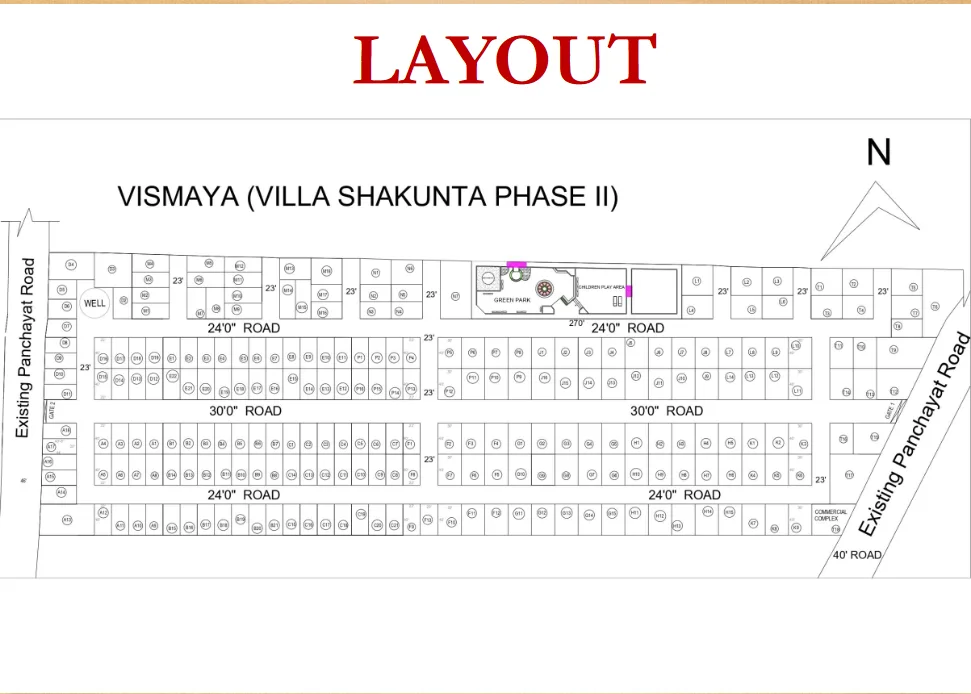 Villa Shakunta floor plan