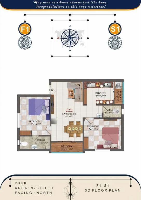 Jananya Subranth floor plan