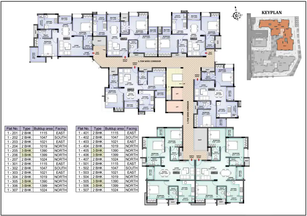 LML Arshiya floor plan