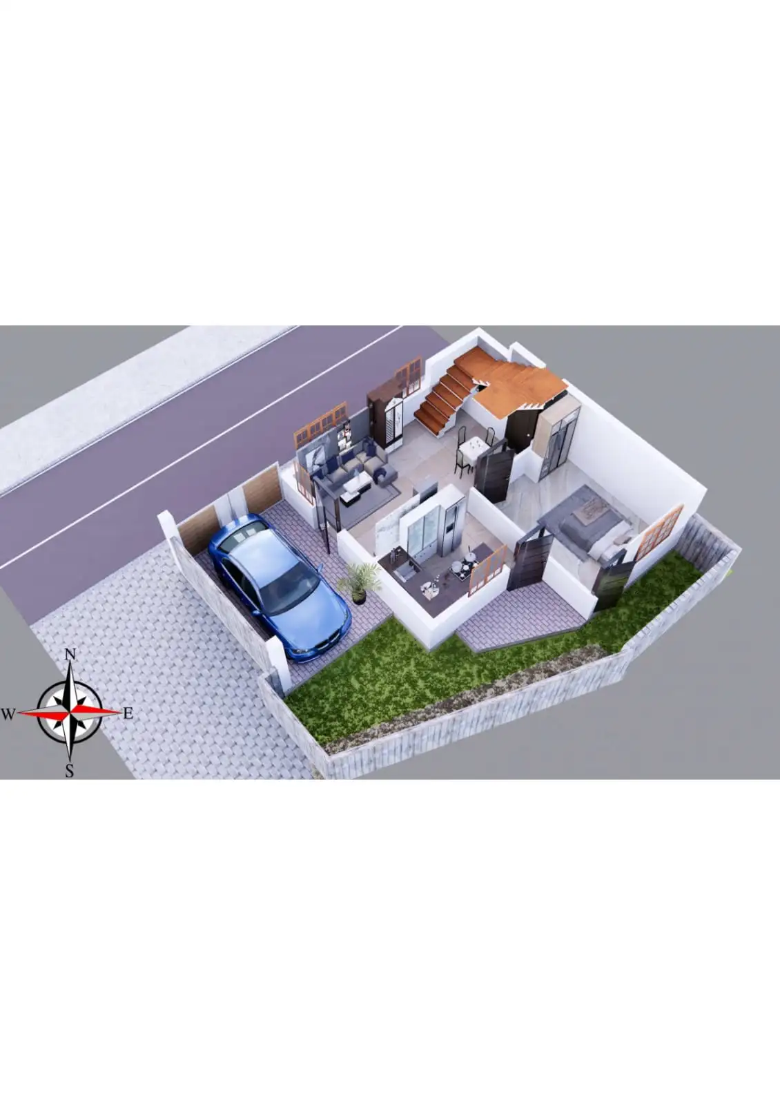 Vengaivasal Villas floor plan