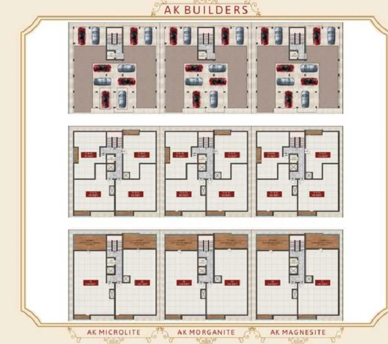 AK Microlite, Morganite, Magnesite floor plan