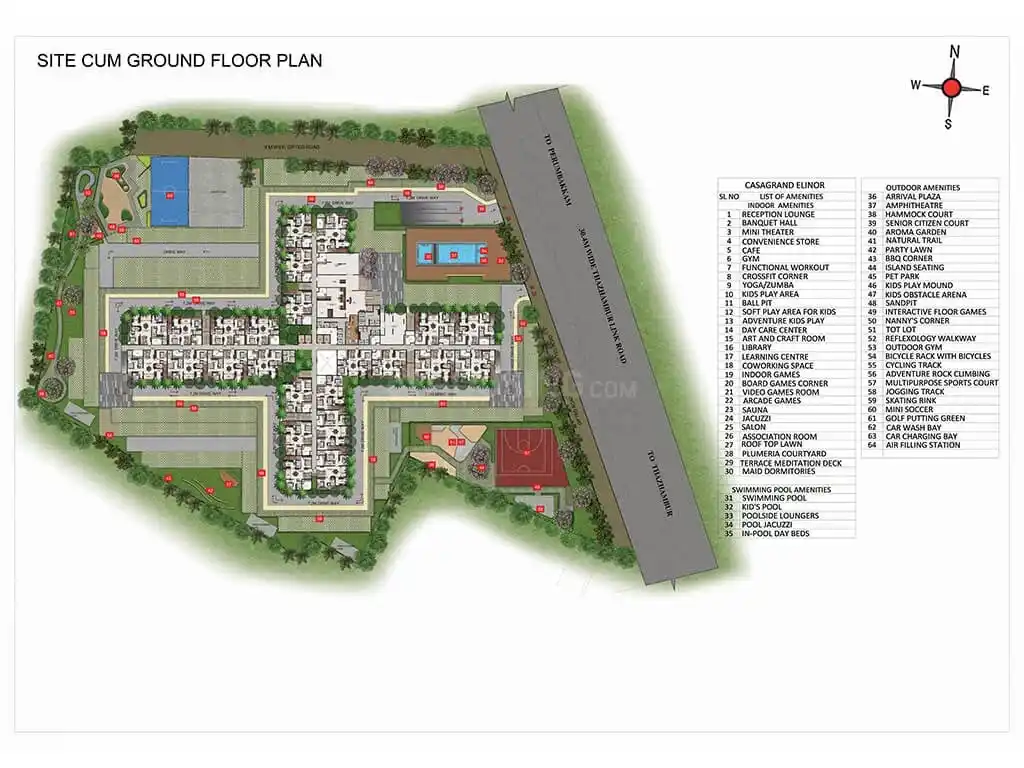 Casagrand Elinor floor plan