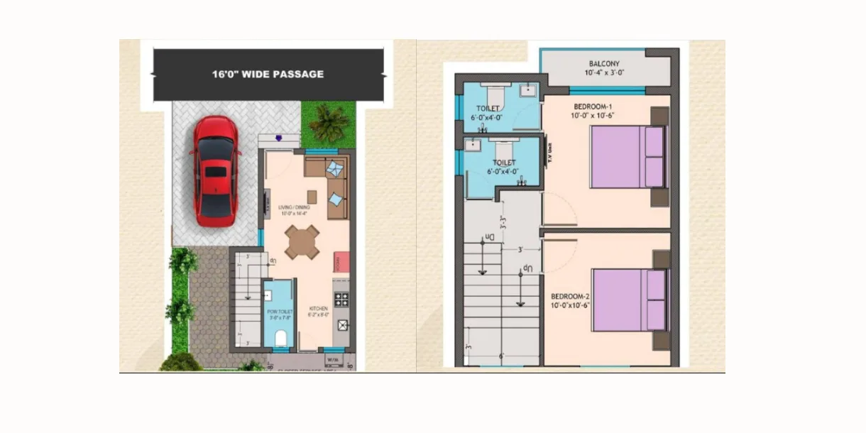 Waterfront Villas floor plan
