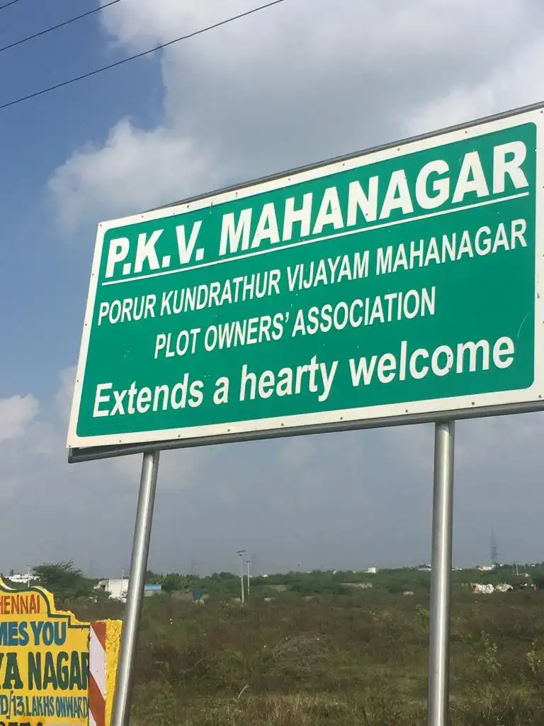 Kundrathur plot Kundrathur