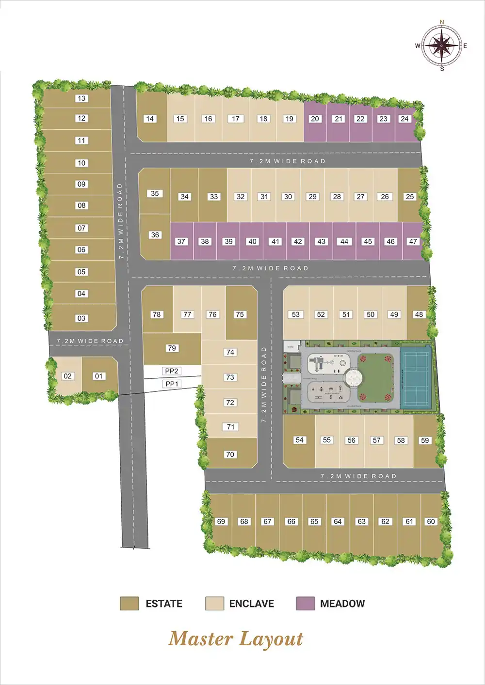 DAC Avenue one layout plan