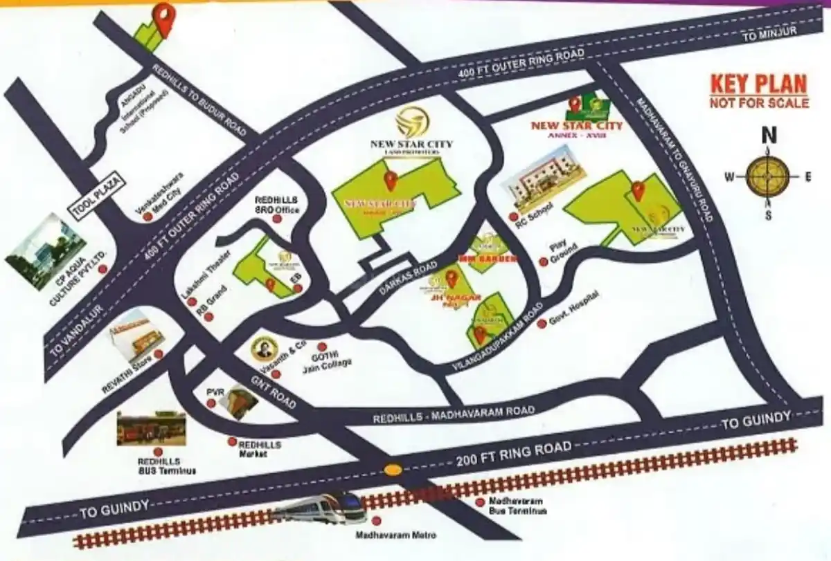 MM Garden key plan