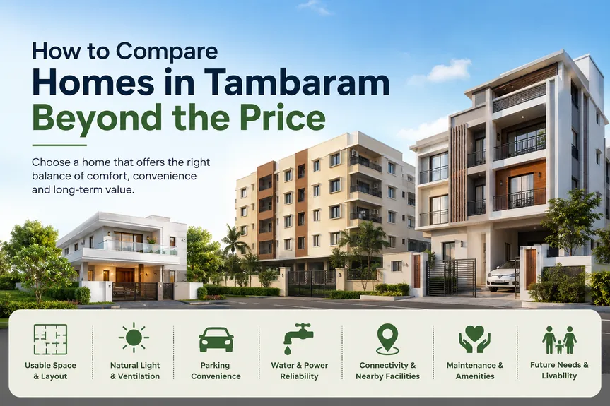 How to Compare Homes in Tambaram Beyond the Price

&nbsp;
