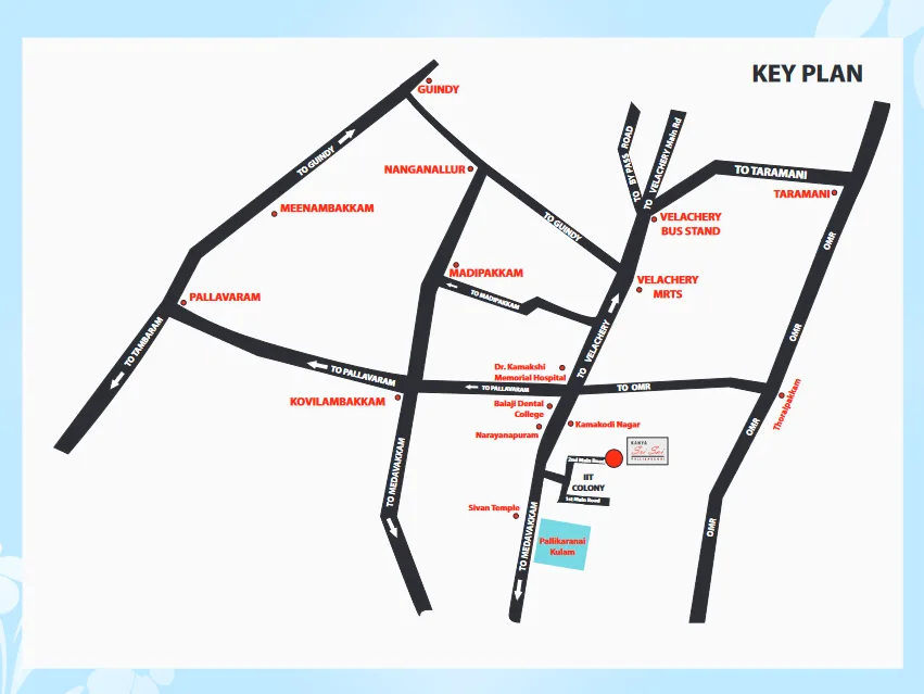 Sri Sai key plan