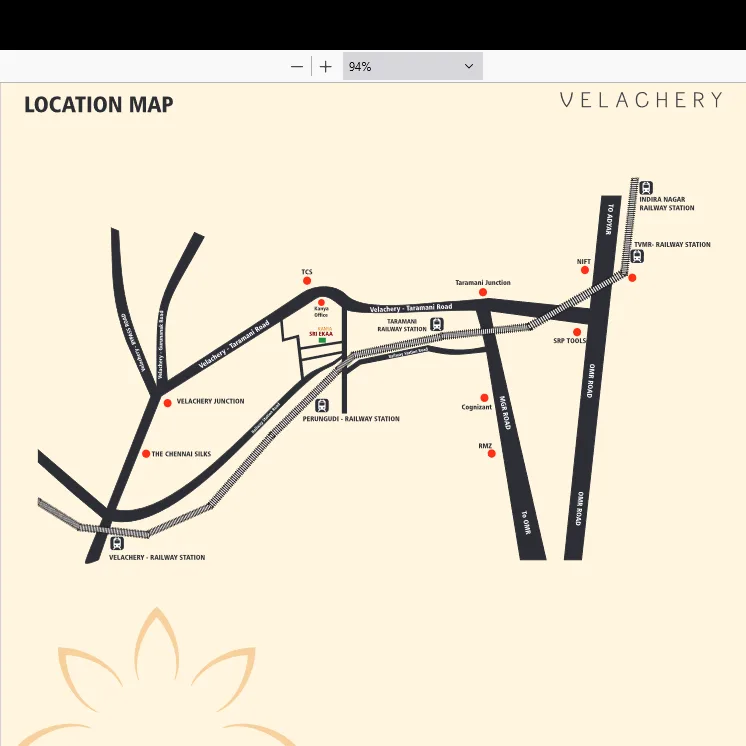 Sri Ekaa key plan