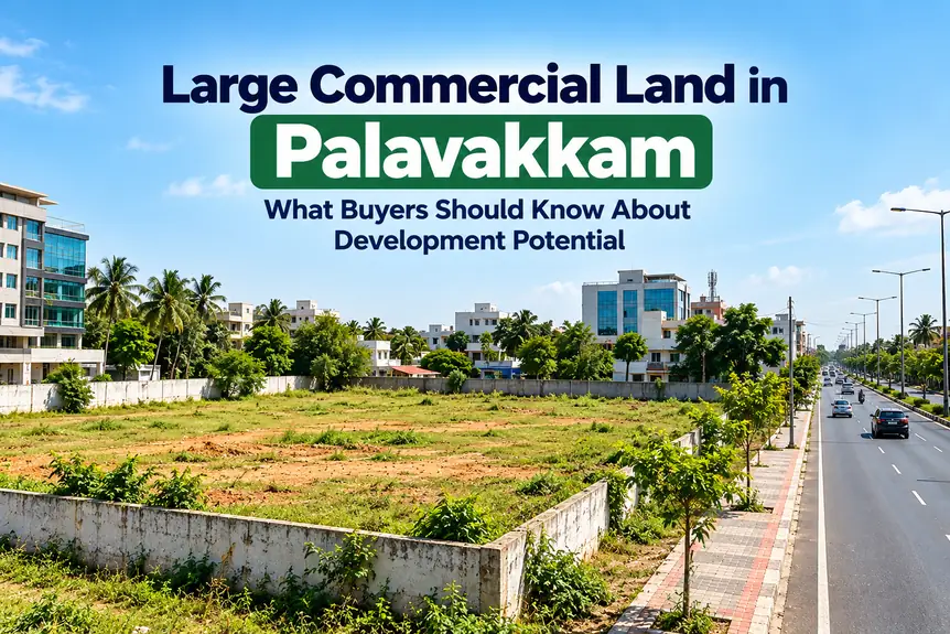Large Commercial Land in Palavakkam | Property Guide
