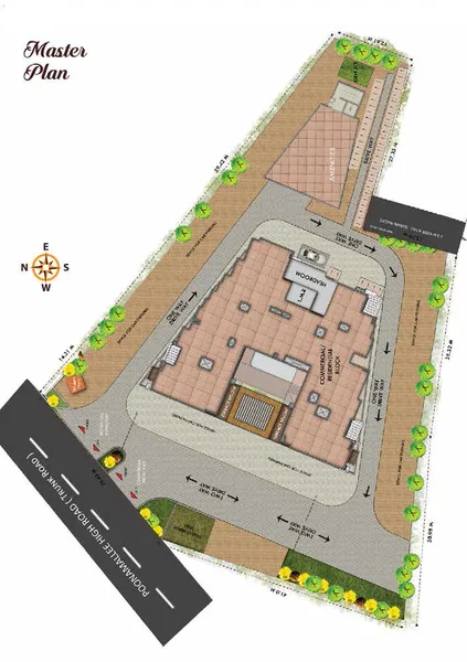 Diamond Anandam key plan