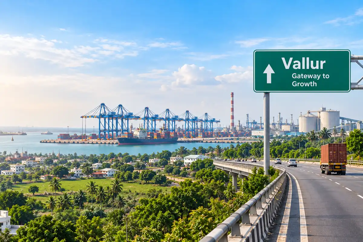 Vallur Real Estate Trends 2026: Port &amp; Infrastructure Growth

&nbsp;
