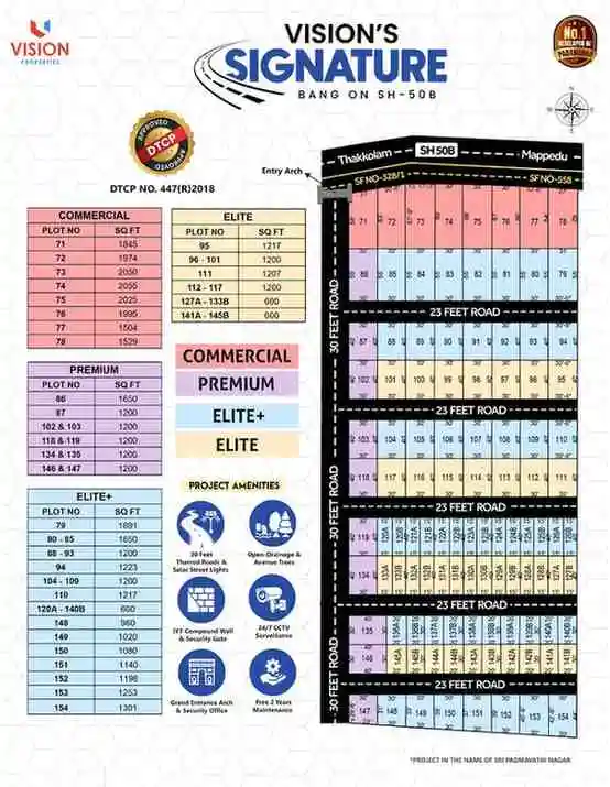Vision SIGNATURE layout plan